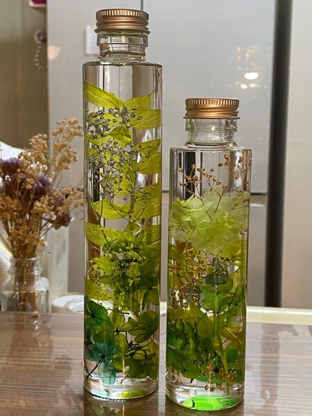 ハーバリウム200mlと150ml