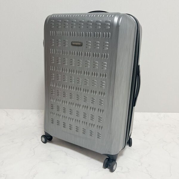 Samsonite サムソナイト スーツケース AluPlate 360 大型 ファスナータイプ キャリーケース 軽量