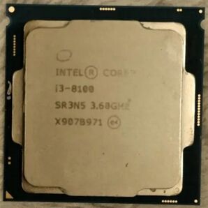 Intel Core i3-8100 中古動作品 グリス塗付済