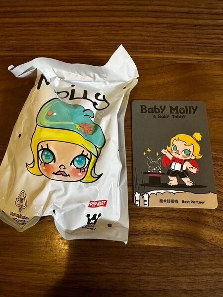 POP MART Baby Molly & Baby Tabby フィギュア 未開封 best partner