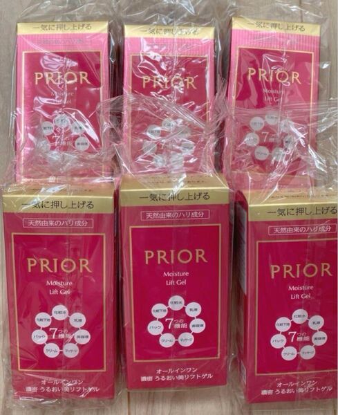 【新品】PRIOR プリオール うるおい美リフトゲル 本体 6個