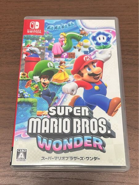 Switch スーパーマリオブラザーズワンダー 中古美品