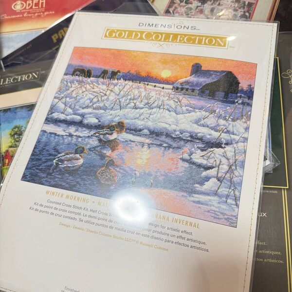 dimensionsクロスステッチ キット 刺繍作成キット 70-35304 winter morning