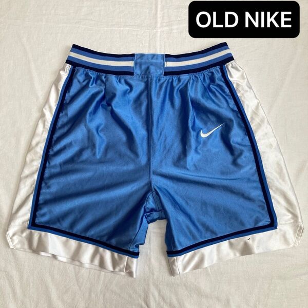 NIKE 銀タグ バスパン バスケットボールパンツ M ハーフパンツ ショーツ オールドナイキ