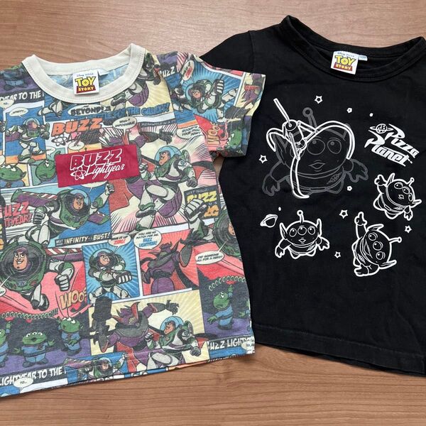 【ライトオン】トイストーリー Tシャツ 2枚組 100