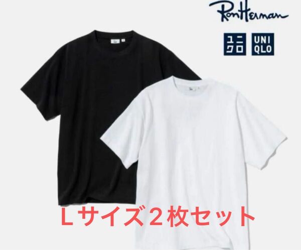 UNIQLO ロンハーマン コラボTシャツ Lサイズ2枚セット 新品未使用 ユニクロタカタマ限定