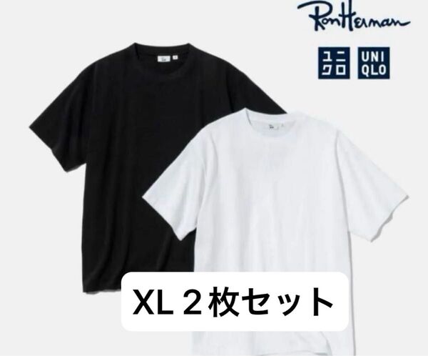 UNIQLO ロンハーマン コラボTシャツ Lサイズ2枚セット 新品未使用 ユニクロタカタマ限定