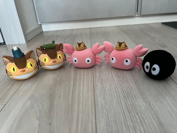 ジブリ トトロキャラクター置物 5個セット