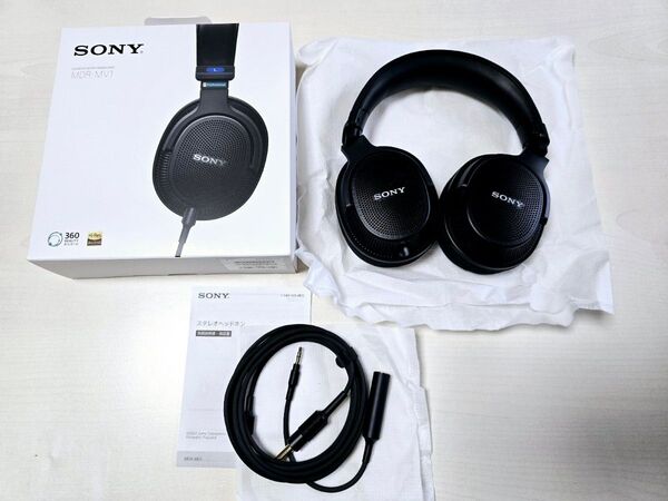 【美品】SONY ソニー モニター ヘッドホン MDR-MV1 ハイレゾ