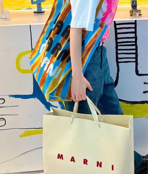 激レア!! 上海限定 JC Plaza新店オープン記念 MARNIマルニ ノベルティ トートバッグ