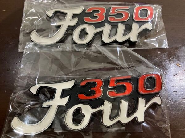 HONDA CB350four CB350F サイドカバー エンブレム ダイキャスト製 ホンダ