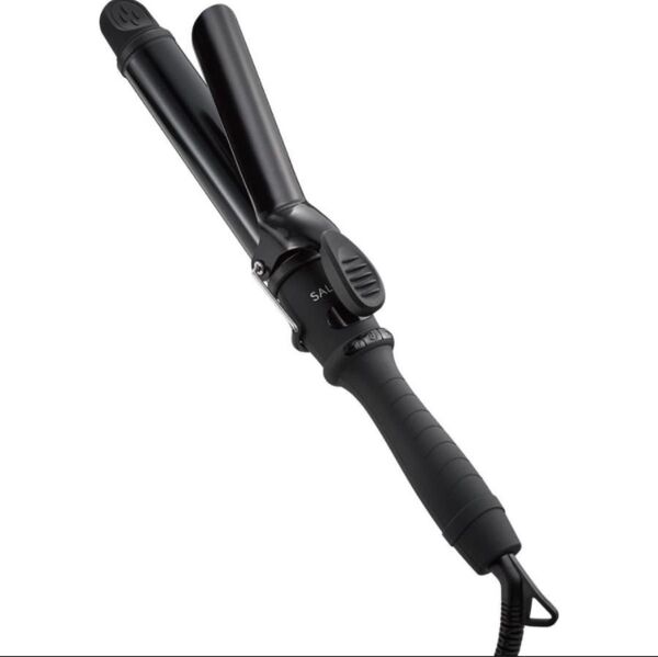 ヘアアイロン サロニア SALONIA セラミック カール アイロン ブラック 黒 32mm アイロン カール コテ