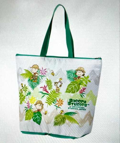 スヌーピー 抗菌折りたたみ保冷バッグ 保冷バッグ エコバッグ 買い物袋 非売品 ノベルティ ニッセイ トートバッグ