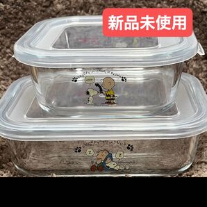 パイレックス スヌーピー密閉ガラス ストレージセット 保存容器