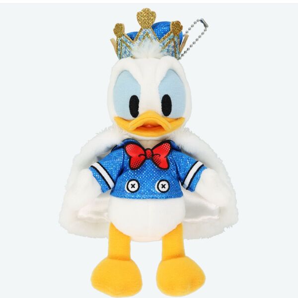 ディズニーパルパルーザ ぬいぐるみバッジ ドナルドタグ付き ドナパル ディズニーランド ぬいぐるみ ディズニー