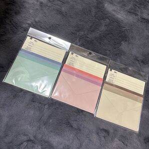 レターセット3点セット 新品未開封 まとめ売り