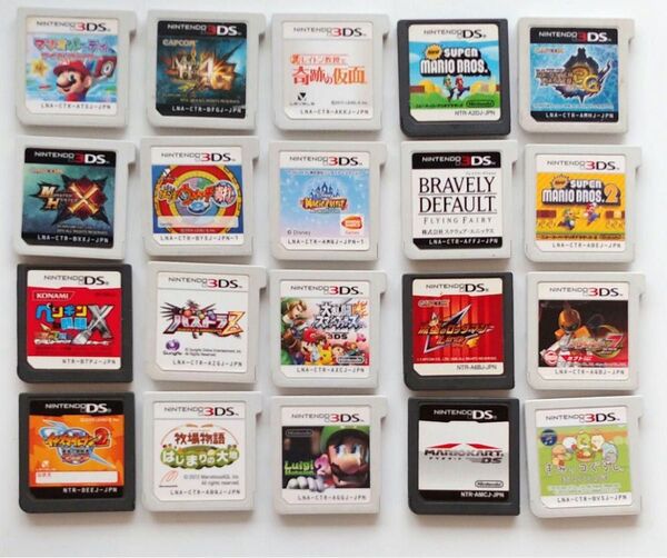 3DS ゲームソフト まとめ売り バラ売り不可