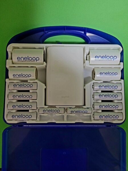 エネループ eneloop 充電器セット 充電池 単3 単4 電池 SANYO 充電式ニッケル水素電池