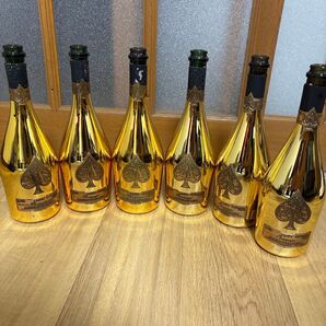 アルマンド ゴールド 空瓶 ブリュット 箱なし Armand Brut
