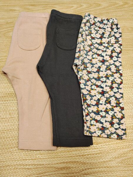 【お下がり品】UNIQLO 7分丈レギンス 100cm