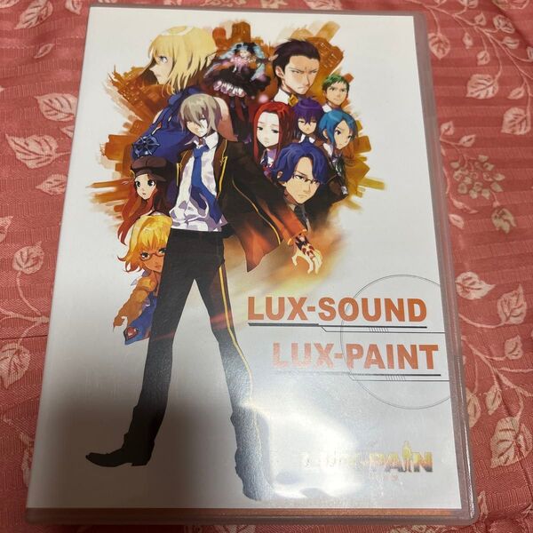 DSソフトルクスペインの特典 サウンドトラック「LUX-SOUND」&イラスト+設定資料集「LUX-PAINT」