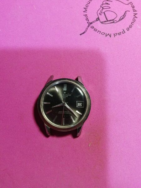 SEIKO セイコー 自動巻き 動きます。スポーツマチックカレンダー820 7625−8961黒盤 希少 レア ジャンク
