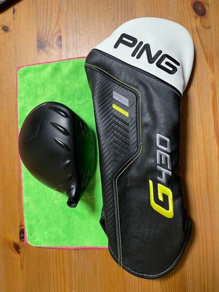 PING G430 SFTドライバーヘッド&ヘッドカバーセット レフティー 左利き