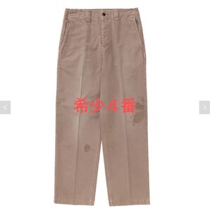 visvim 25ss WIDE CHINO PANTS CRASH