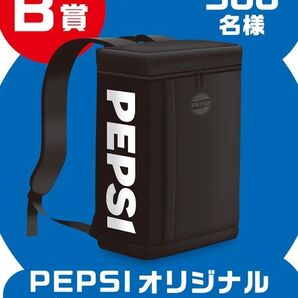 ★PEPSI ペプシ オリジナルリュック 黒 懸賞当選品
