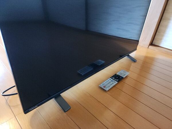 2023年製TOSHIBA REGZA 43C350X 液晶テレビ※液晶割れ※