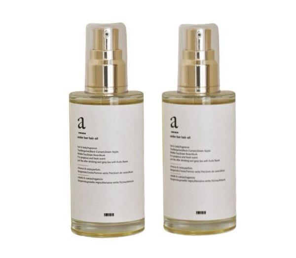 アンダーバープラス ヘアオイル 92ml アールグレイの香り2本