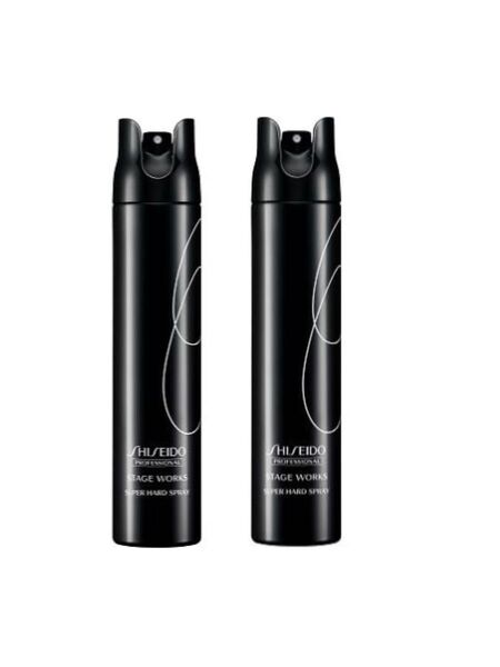 資生堂 ステージワークス スーパーハードスプレー 180g 2本セット