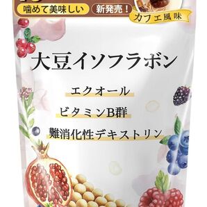 Vanoble エクオール 10mg カフェ風味 大豆イソフラボン 50mg サプリメント イソフラボン ビタミンB群 ヒアルロン