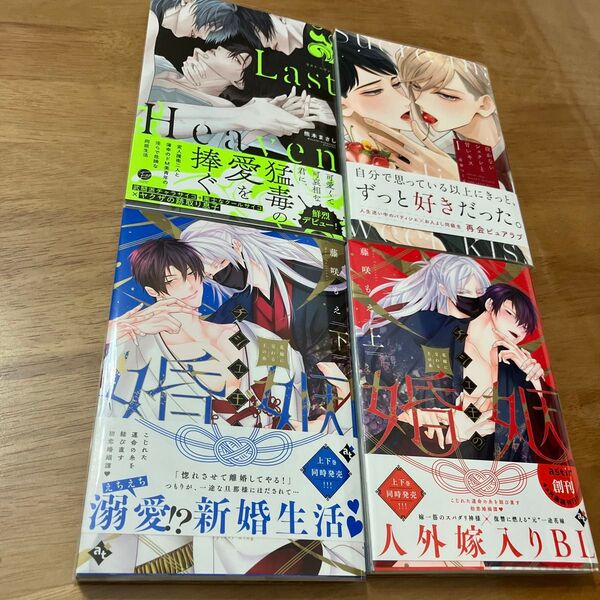 泣かないシュクレと甘いキス 1/南華つくる ラストヘヴン チシュ王の婚姻 上、下 BL漫画 新刊