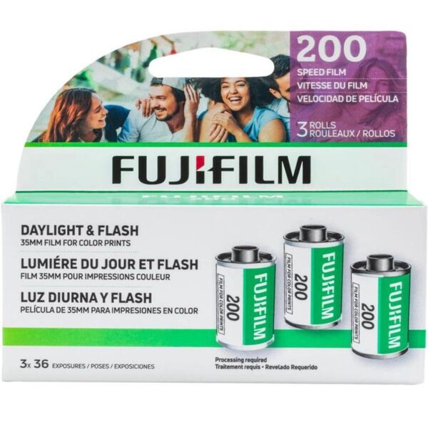 【3本入】FUJIFILM 200-36枚撮 富士フイルム カラーネガフィルム ISO感度200 135/35mm