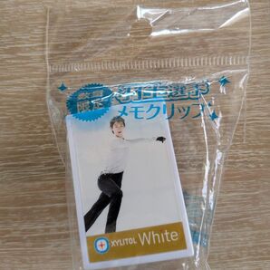 羽生結弦 数量限定 非売品 メモスタンド キシリトール