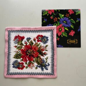 「新品未使用品」フェイラー・シェニール織り(約24×25cm)