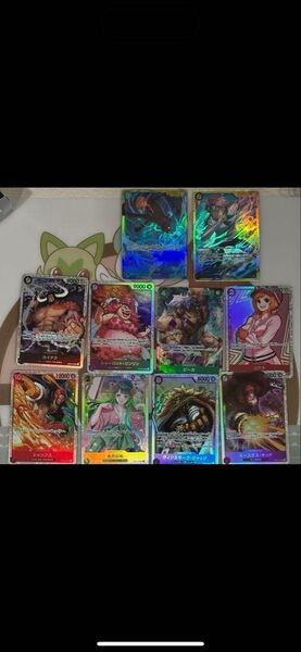 ワンピースカード 双璧の覇者 シークレット パラレル コピーSEC 3 など他SR8枚バラ売り可