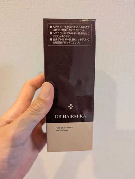 新品未開封 DR. HAIRMIKA ヘアカラーフォーム ダークブラウン