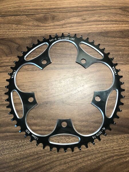 ナローワイドチェーンリング 54T PCD130 9-11速対応フロントシングル