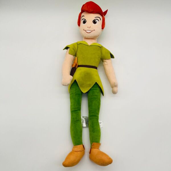 【アメリカディズニーストア限定】ピーターパン ぬいぐるみ 約52cm 海外版 当時物 人形 大きい Disney ティンカーベル