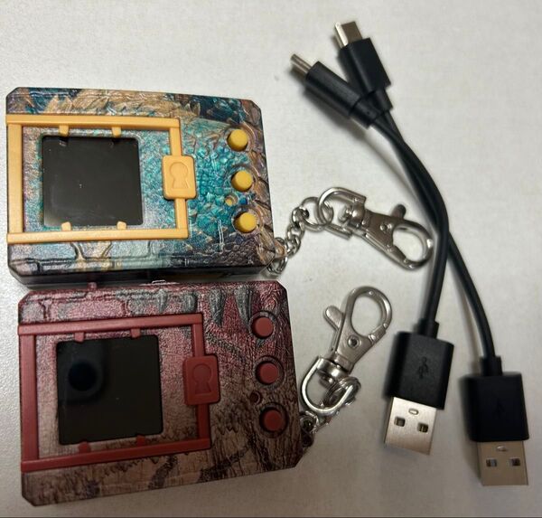 デジタルモンスターCOLORモンスターハンター20th Edition2種セット 使用済み