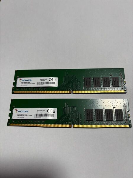 ADATA AD4U266638G19-2 DDR4 PC4-21300 (DDR4-2666) 8GB 2枚組 16GB