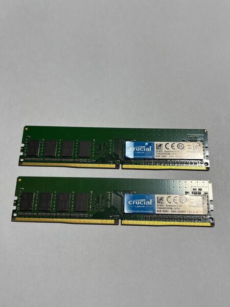 crucial CT2K8G4DFS8266 PC4-21300 (DDR4-2666) 8GB 2枚組 16GB