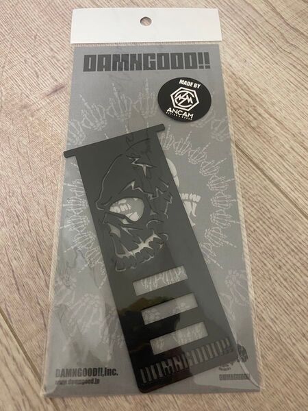 DAMNGOOD FB NO PLATE BLACK SKULL Ver.