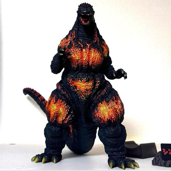 バーニングゴジラ1995 限定版カラー ゴジラ 酒井ゆうじ 一番くじ フィギュア デスゴジ