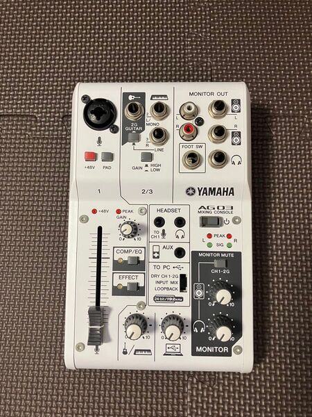 AG03 YAMAHA オーディオインターフェース AT2020 コンデンサーマイク セット