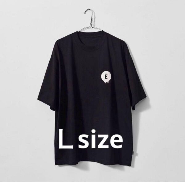 即日発送 ENNOY CIRCLE DRIP T-SHIRT (BLACK)