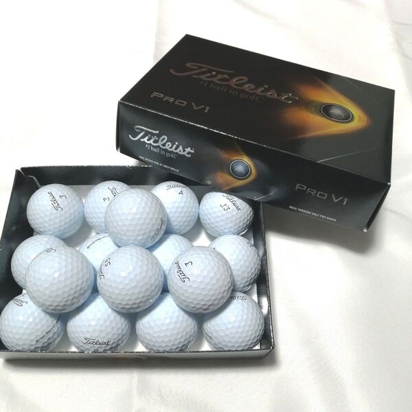 未使用品 TITLEIST タイトリスト ゴルフボール 2021 PRO V1 16個 7200円