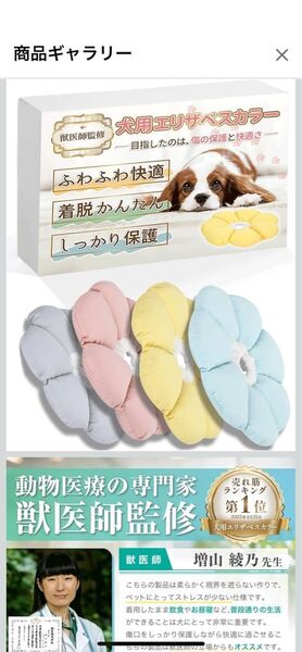 犬用 エリザベスカラー M